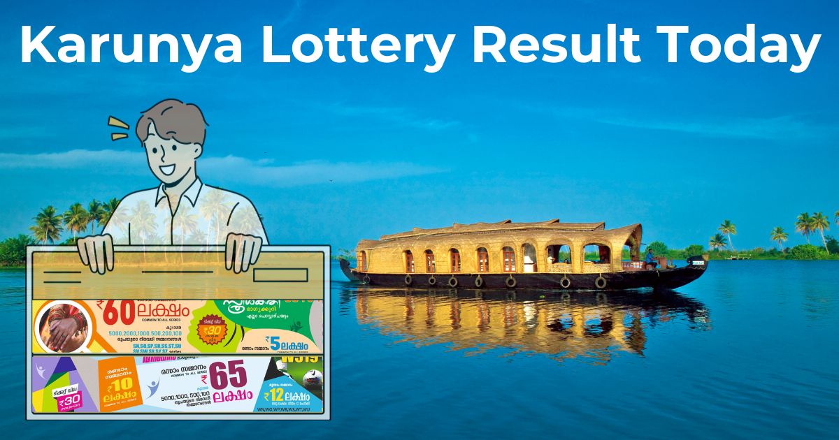 Karunya Lottery Result Today